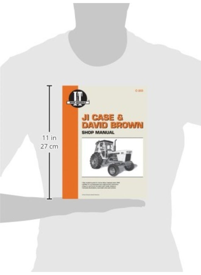 JI Case & David Brown Gasoline & Diesel Model 770-4600 Tractor Service Repair Manual  - Image 2