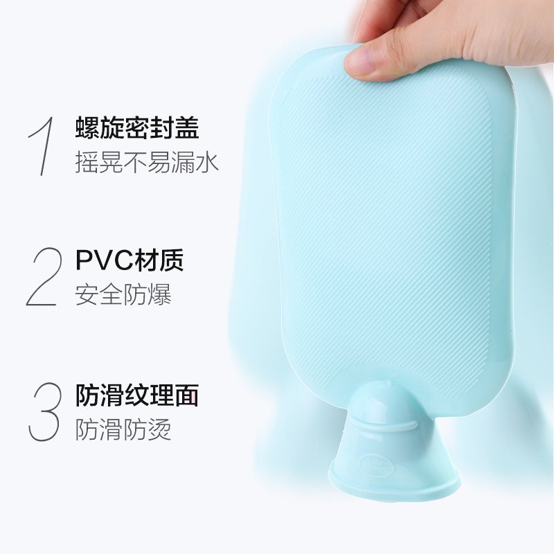 Thickened Fashion Warm Water Bag Creative Explosion-Proof Large Hand Warmer Winter Warm Belly Cute Water Filling Water Bag - Image 5