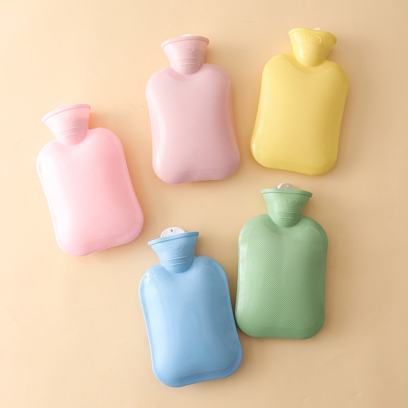 Thickened Fashion Warm Water Bag Creative Explosion-Proof Large Hand Warmer Winter Warm Belly Cute Water Filling Water Bag - Image 4