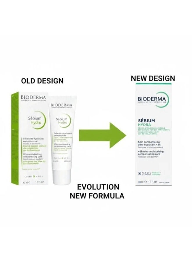 بيوديرما مستحضر العناية Sebium Hydra Replenishing Care 40ملليلتر - Image 1