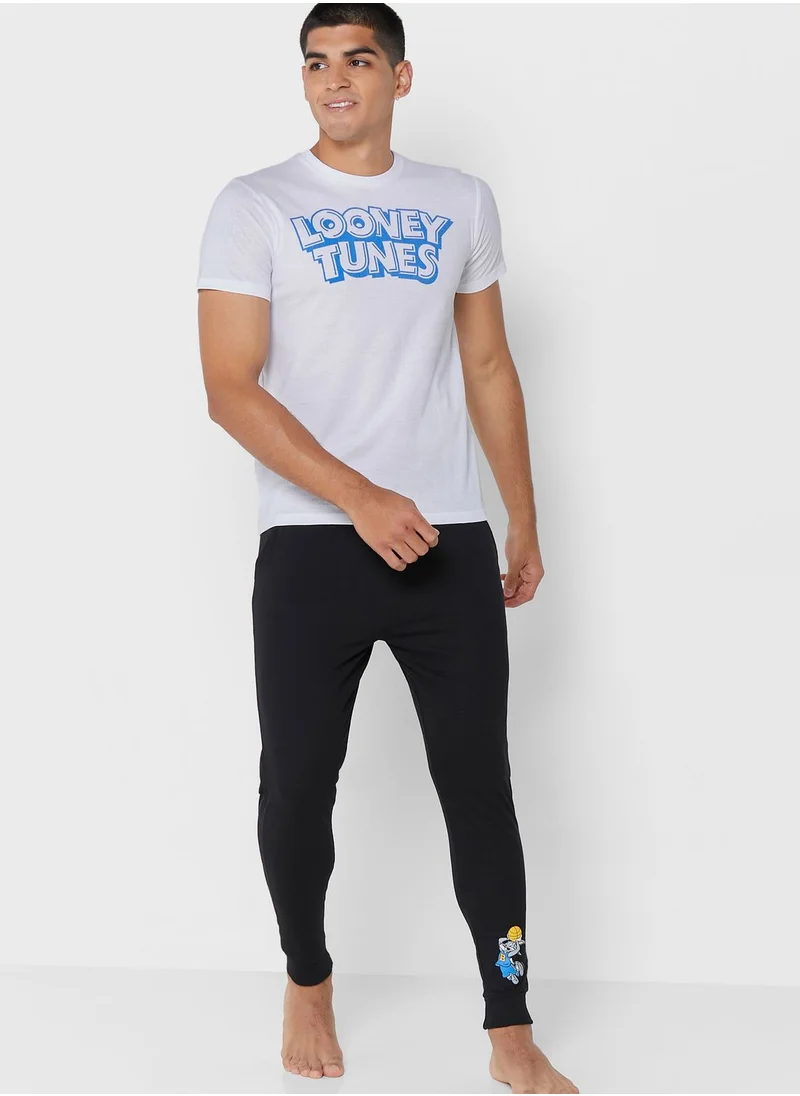 وارنر بروس Looney Tunes Sustainable Pyjama Set