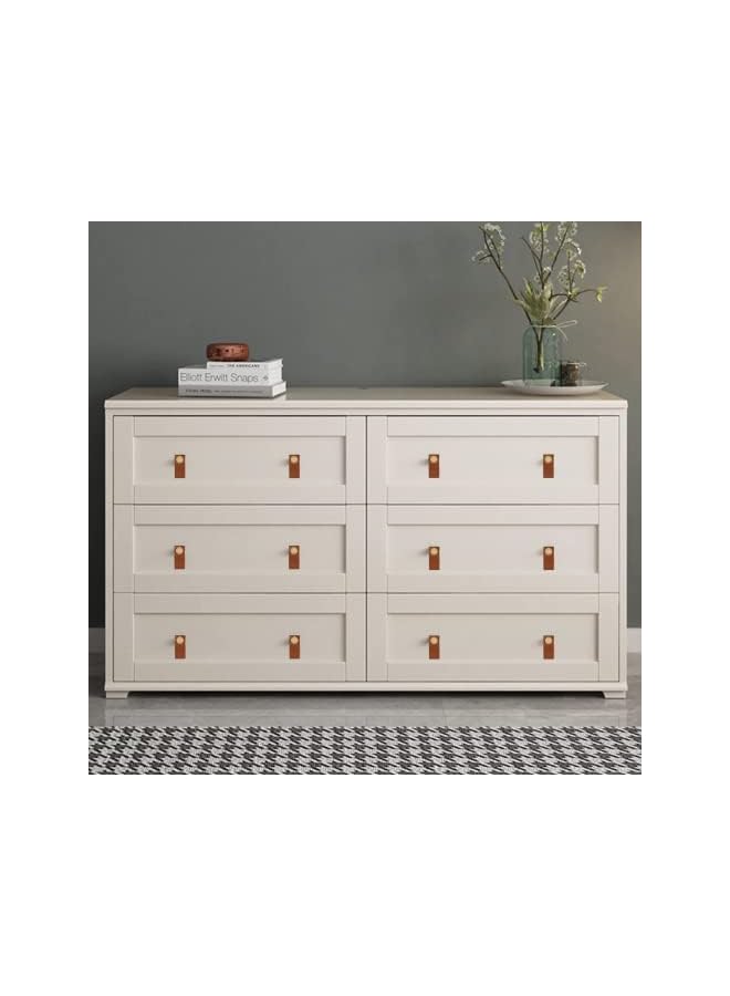 The Bros 6Pcs Leather Drawer Pulls,Handmade Leather Dresser Knobs,Perfect Replacement of Metal Cabinet Knobs,Leather Drawer Handle with Screws for Home,Kitchen,Bedroom, Brown - Image 2