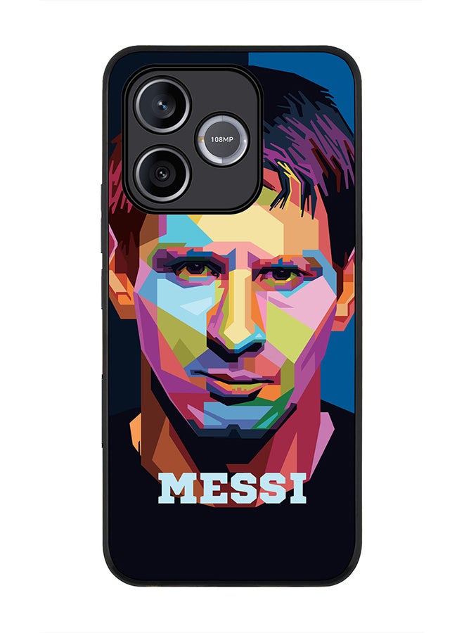 Stylizedd For Honor 600 Lite / 500 Smart / Honor X80i Case,Slim fit Camera Protection, Shockproof Thin Phone cover  - Poly Messi - Image 1