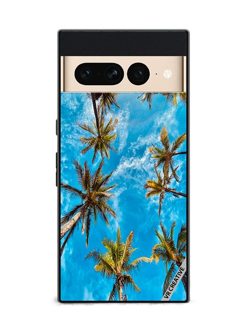 Protective Case Cover For Google Pixel 7 Pro Moody Sky Design Multicolour