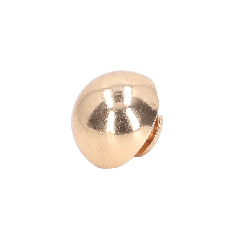 Gold Round Head Mushroom Rivets 12mm High Hardness Alloy 100 Sets For Punk Clothing - Image 4