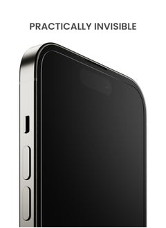 TinyMoose 2 Piece Ultra High Clarity Tempered Glass Screen Protector for iPhone 15 Pro Max  - Image 4
