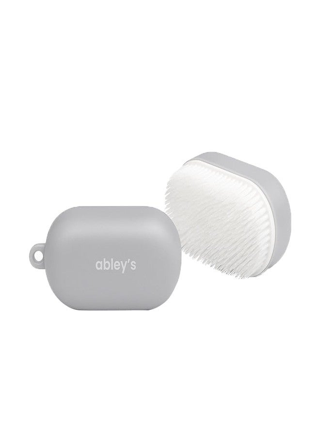 فرشاة العلاج بالضغط من أبلي، دعم المعالجة الحسية، تحفيز الضغط المتوسط إلى العميق (رمادي) - Image 1