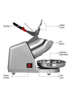 Yolu Electric Ice Shaver Crusher Machine for Home, 300W Snow Cone Maker Shaved Ice Maker  - Image 3