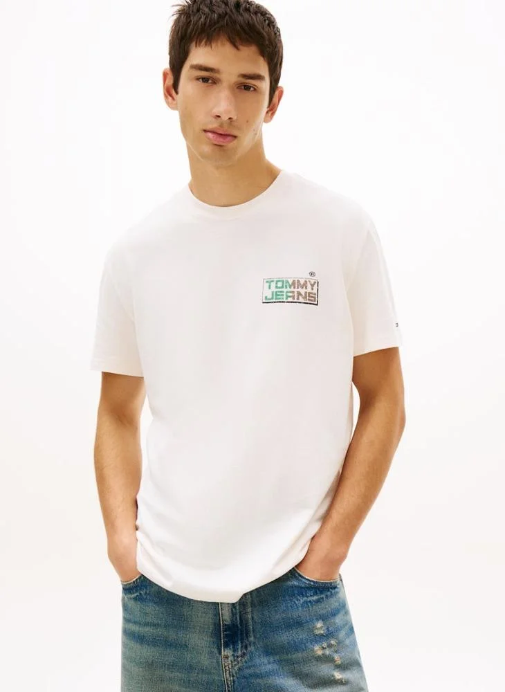Back Logo Relaxed Jersey T-Shirt