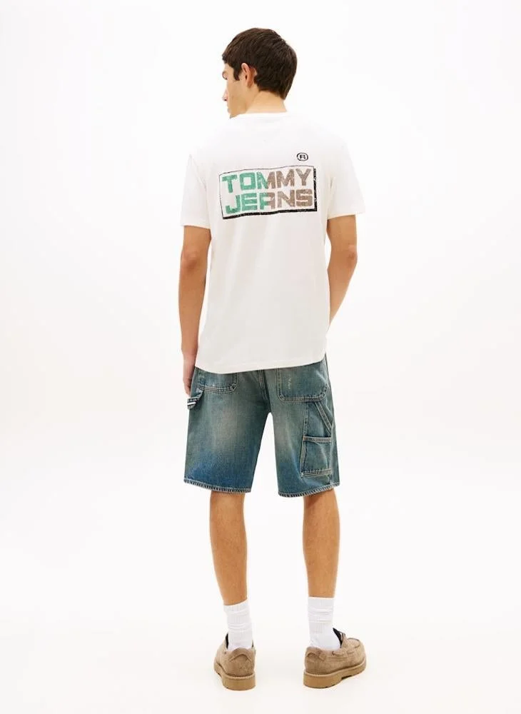 TOMMY JEANS Back Logo Relaxed Jersey T-Shirt