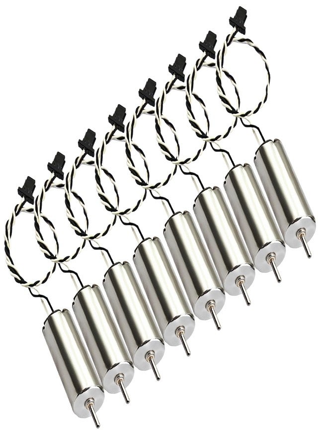 DaFuRui 8 Pack 8520 Motor 8.5x20mm Coreless Brushed Motor 3.7V 53000Rpm Mini DC Motors - Image 1