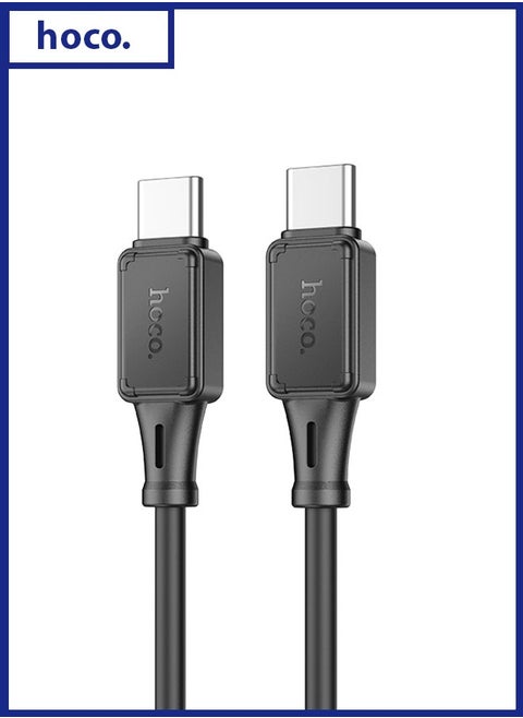 Cable Type-C to Type-C “X101 Assistant” PD 60W fast charge Black