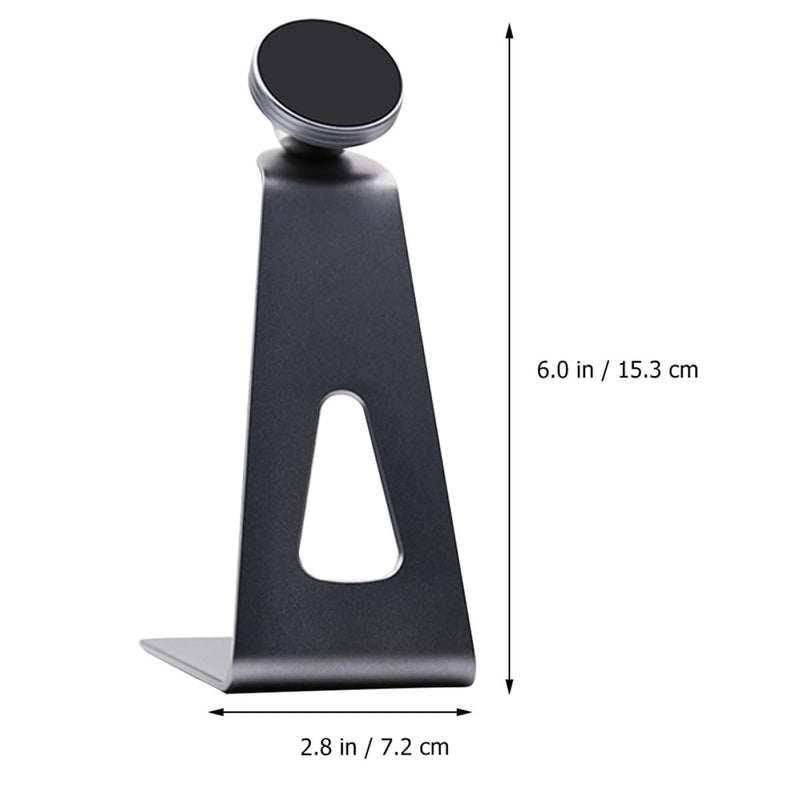 Adjustable Metal Phone Stand For Online Classes Live Streaming Portable Holder Space Gray - Image 3