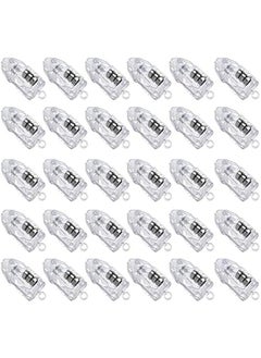 Generic 30Pcs White LED Mini Party Light for Paper Lantern, Balloons, Weddings and Festival Decorations - Long Lasting, Elegant White  - Image 1