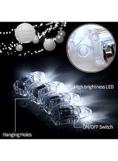 Generic 30Pcs White LED Mini Party Light for Paper Lantern, Balloons, Weddings and Festival Decorations - Long Lasting, Elegant White  - Image 2