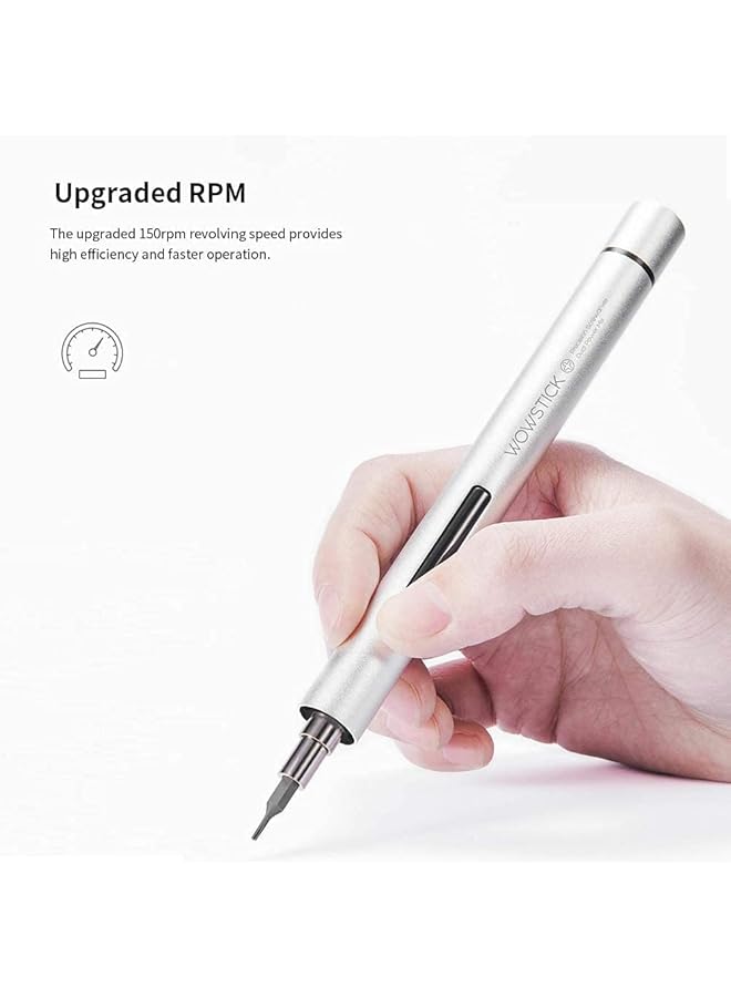 erorex Cordless Electric Screwdriver 20 In 1 Precision Screwdriver Kit For Diy Repairs Battery Powered - Image 2