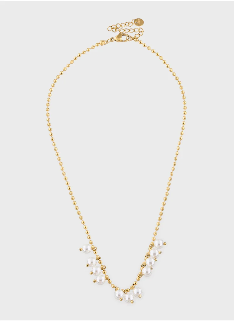 ستورتز Little Drop Pearls Necklace