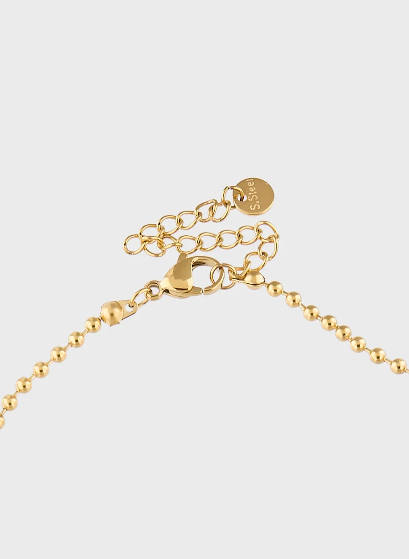 Staurtz Little Drop Pearls Necklace