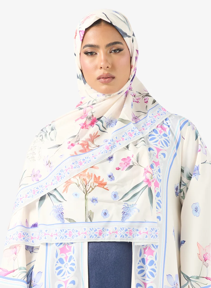 خزانة عباية مطبوعة