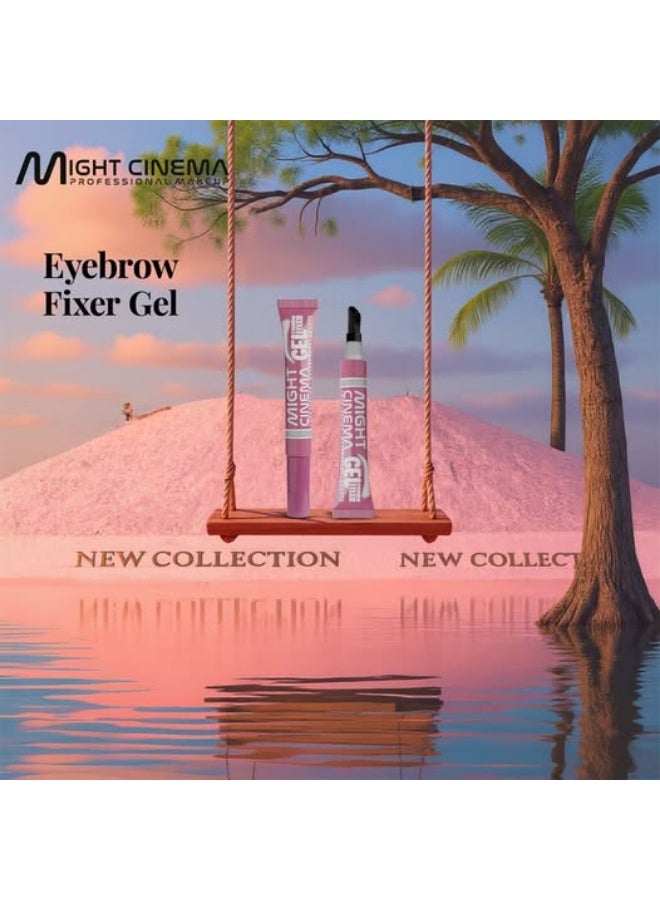 Might Cinema Eyebrow Fixer – Extreme Hold 12G Brow Setting Gel with Brush, Long-Lasting All-Day Natural, Neat & Shaped Brows - Image 4