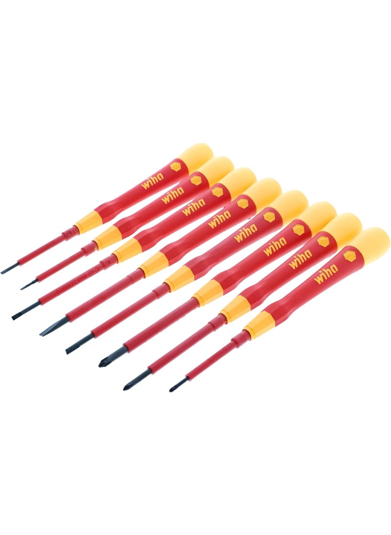 Wiha Wiha 32088 8 Piece Insulated PicoFinish Precision Screwdriver Set  - Image 1