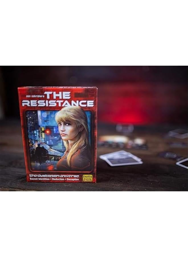 The Resistance Card Game - Social Deduction, Strategy, Bluffing, Negotiation, and Deception for Teens and Adults - Party Game for 5-10 Players Ages 13+ in 30 Minute Rounds by Indie Boards  Cards - Image 2
