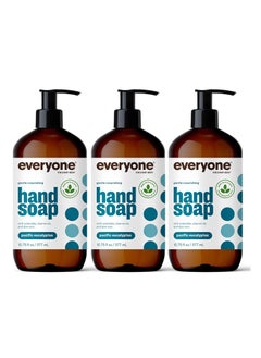 Everyone Liquid Hand Soap, 12.75 Ounce (Pack of 3), Pacific Eucalyptus, Plant-Based Cleanser with Pure Essential Oils - pzsku/ZD1E0A150547BEBD47CA4Z/45/_/1740623929/9f79faef-dbe8-42c2-8d8a-00950b5d2b65