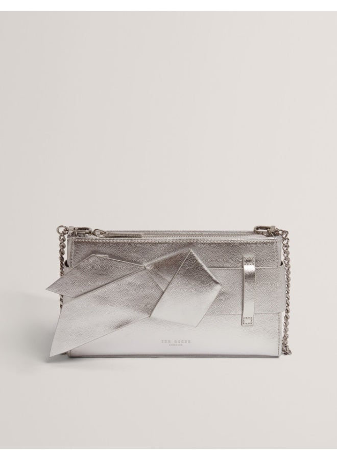 Ted Baker Soft PU Bow Clutch Bag - Image 1