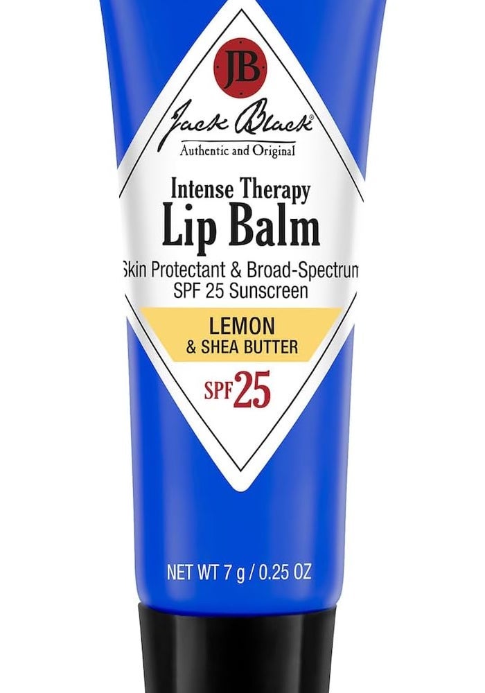 Jack Black Intense Therapy Lip Balm with Lemon & Shea Butter, SPF 25 - 7g - Image 1