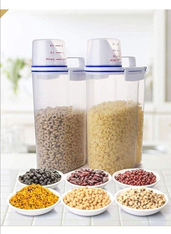 RollsTimi  Food Storage Device with Measuring Cup and Spout - Image 2