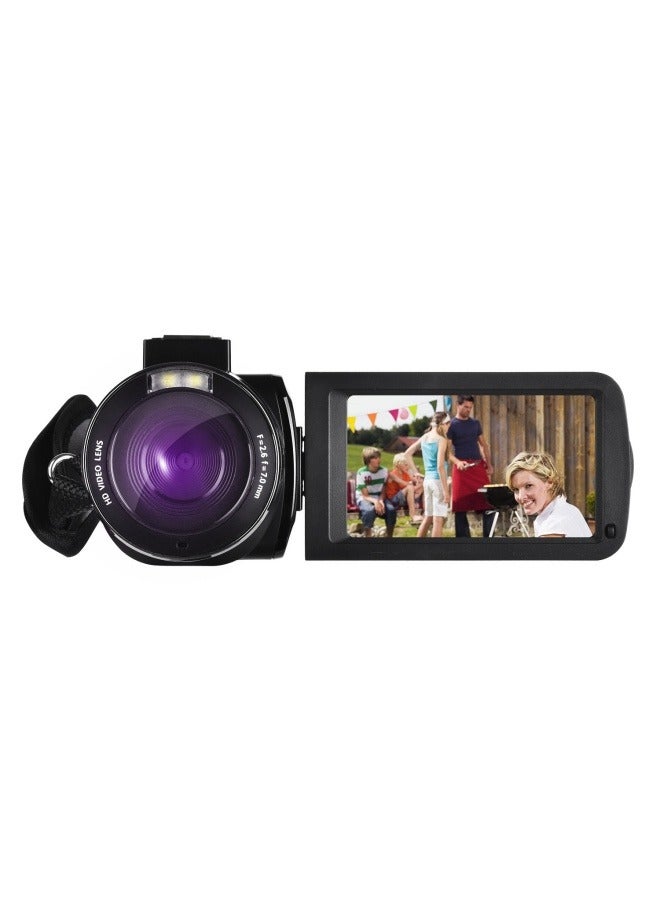 Generic 30 million pixel high-definition digital camera ultra-high-definition standard English black camera - Image 3