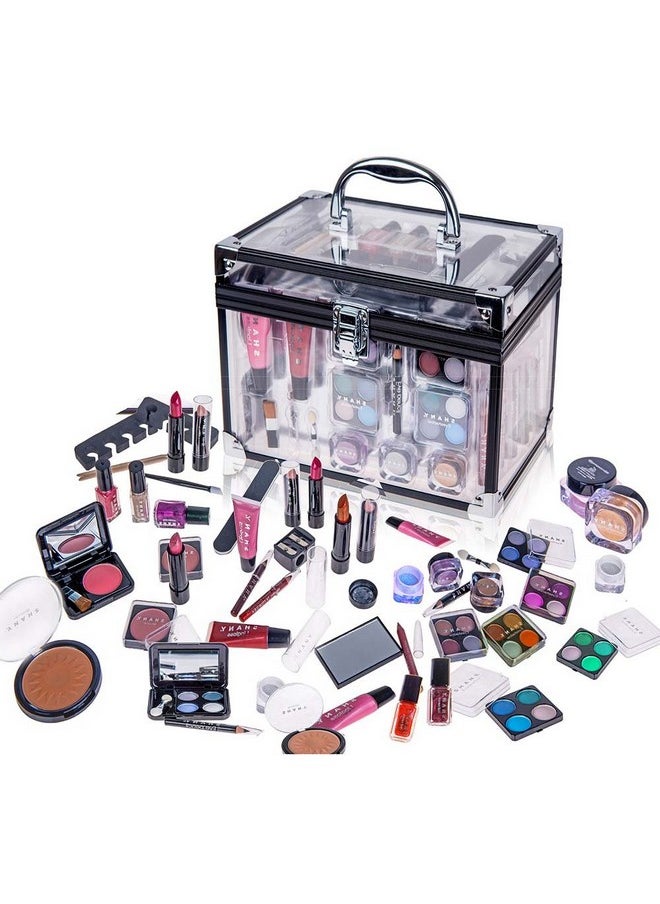 Shany Carry All Trunk Makeup Set (Eye Shadow Palette;Blushes;Powder;Nail Polish And More)  - Image 1