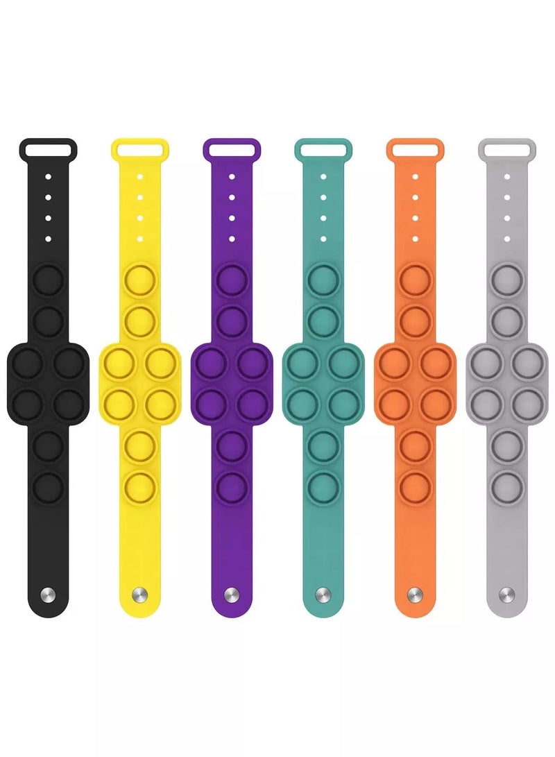 Generic 1pc Random Color Wristband Push Pop Bubble  - Image 1