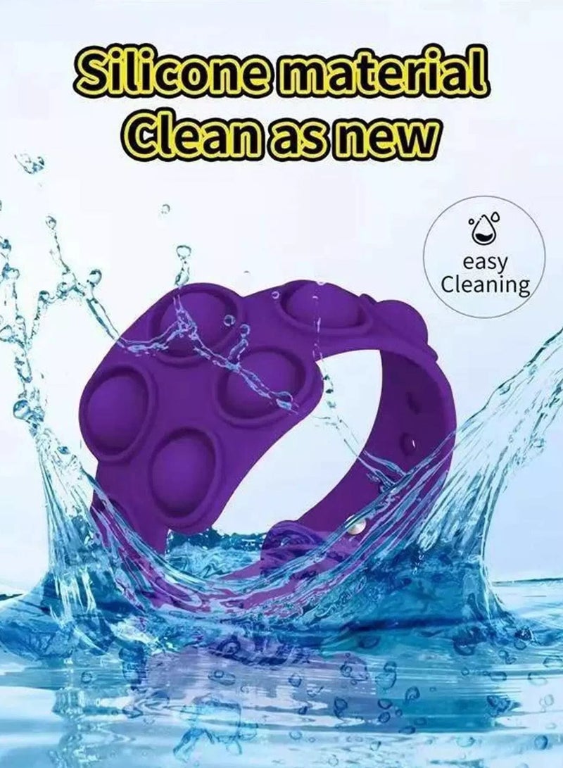 Generic 1pc Random Color Wristband Push Pop Bubble  - Image 5