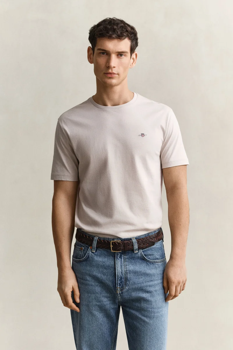 غانت Regular Shield Short sleeve T-Shirt