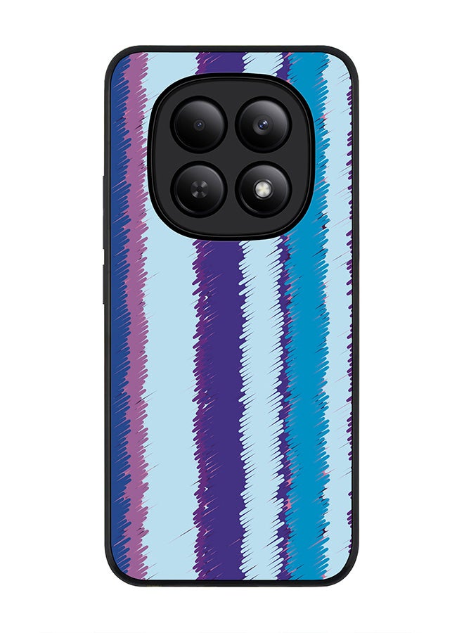 For Xiaomi Redmi Note 15 4G Case,Slim fit Camera Protection, Shockproof Thin Phone cover  - Lines Of Violet