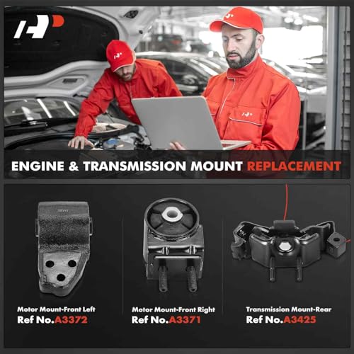 A-Premium 3PCS Engine Motor Mount and Transmission Mount Set Compatible with Ford F-150 2011-2023, Expedition 2015-2021 & Lincoln Navigator 2015-2023, 2.7L 3.3L 3.5L 3.7L, Automatic Trans 4WD or RWD - Image 2