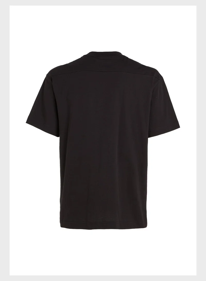 CALVIN KLEIN Logo Crew Neck T-Shirt