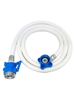 GIRIK GIRIK 3 Meter Flexible PVC Washing Machine Inlet Hose water pipe Universal Water Inlet with Tap adaptor Connector for Top Front Load Fully Automatic  - Image 5
