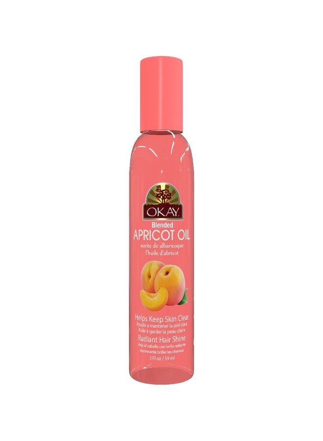 Okay | Blended Apricot Oil | For Hair and Skin | 2 Ounce