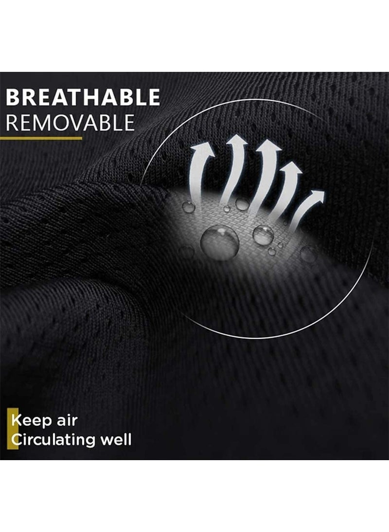 PRITASHA PRITASHA Car Seat Headrest Neck Rest Cushion Car Seat Neck Pillow 100 Pure Memory Foam Neck Pillow with Breathable Removable Cover Comfortable Ergonomic Pain Relief Neck Rest CushionX  - Image 5