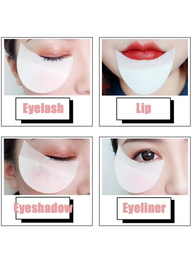 100Pcs White Professional Eyeshadow Pads Stencils Mascara Eyelash Guard Protector Eyeshadow Patches Under Eye Pads For Eyelash Extensions Lip Eye Makeup Supplies - pzsku/ZD1E18E19E02DDAEB848FZ/45/_/1706097522/462fc438-807f-435f-9742-28ec796ace83