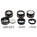 HOBBYSOUL Adjustable Offset 10 Beadlock Wheels Brass Rims Weight 44gRim for RC Micro Crawler 118 TRX4M 124 Axial SCX24 90081 4Pack HS701452 - Image 4