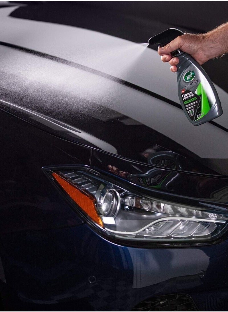 TurtleWax Ceramic Car Shine Spray – Protective Coating for Long-Lasting Gloss, Dirt & Water Resistance – 473ml  - Image 5