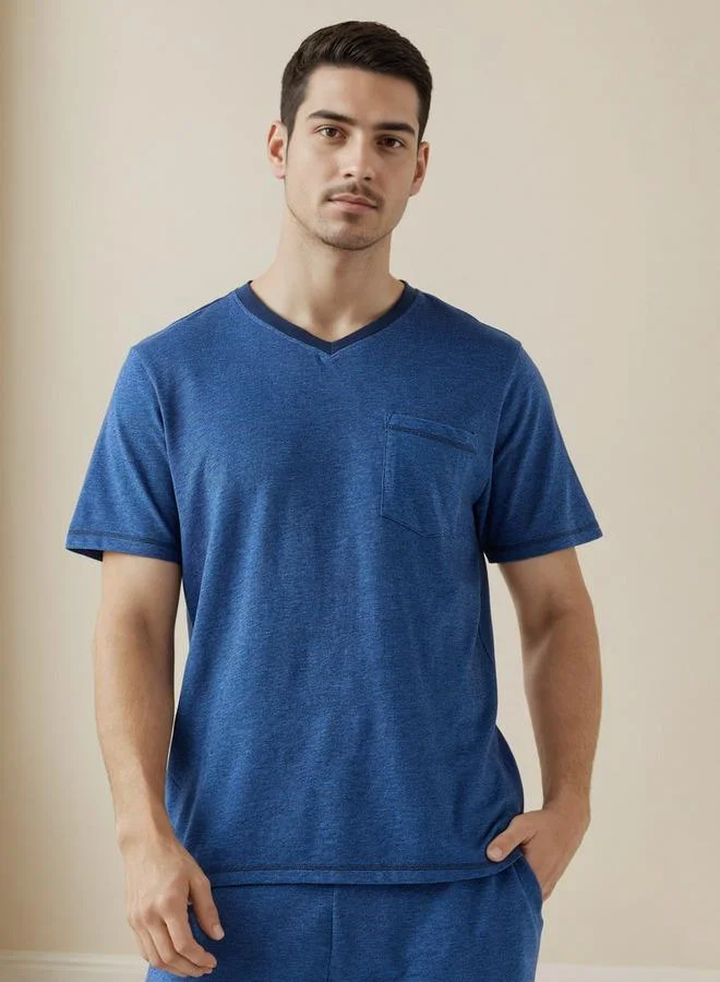 سبلاش فيڤ Textured Pyjama Set