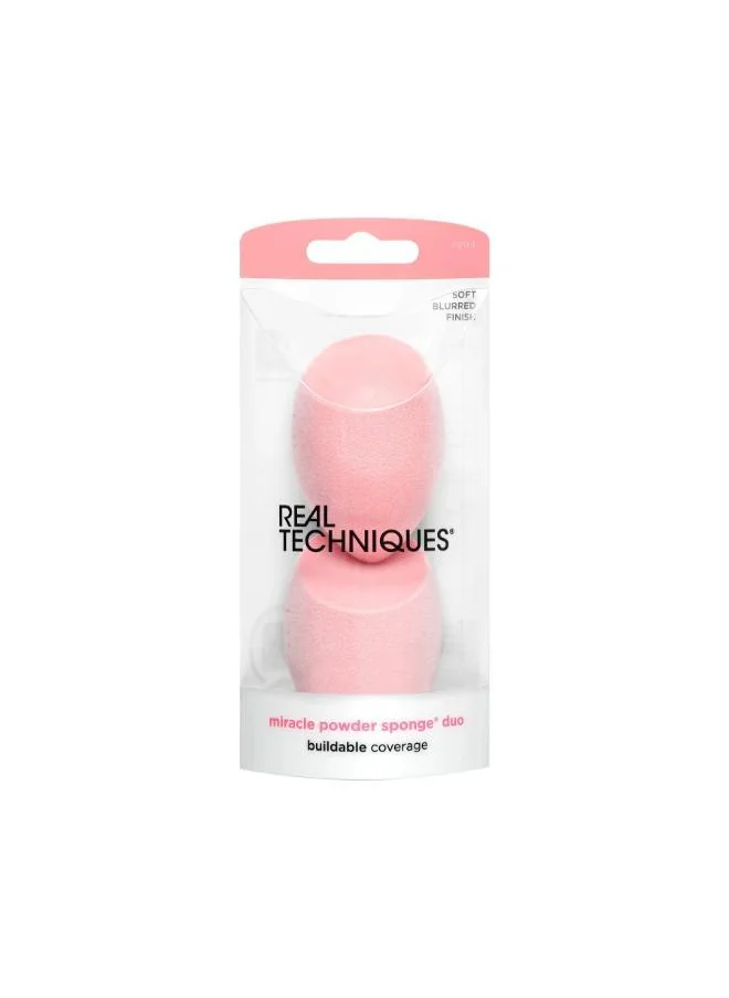 ريل تكنيكس Miracle Powder Sponge - Pack of 2