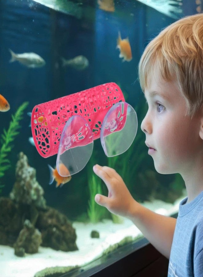 LLOUSSAK Rose Red Betta Fish Toys Hammock and Betta Tunnel, Safe Aquarium Decor for Small Fish & Shrimp, Bettas Tank Accessories with Suction Cups, Perfect Hideout and Play Area for Bettas - Image 5
