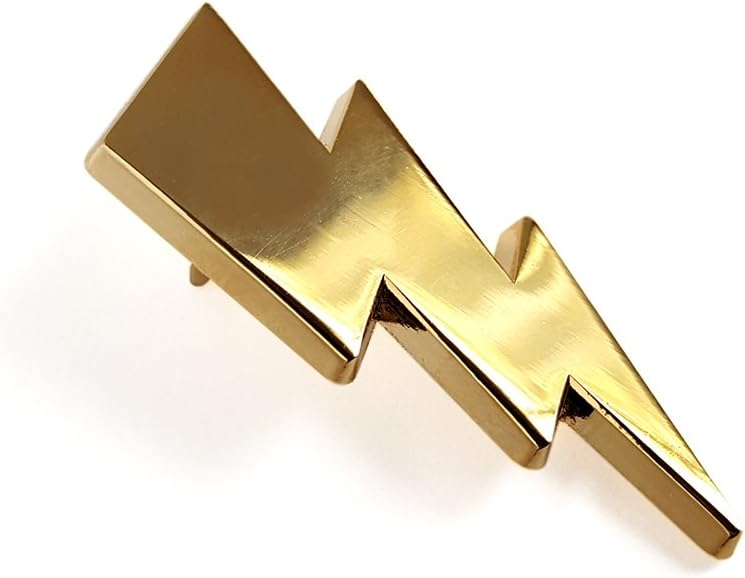 Pinsanity Lightening Bolt Lapel Pin - Image 1