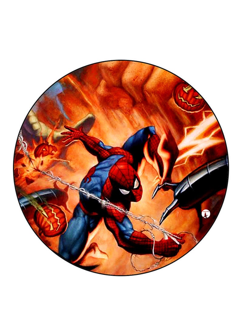 Spiderman Printed Mouse Pad Multicolour