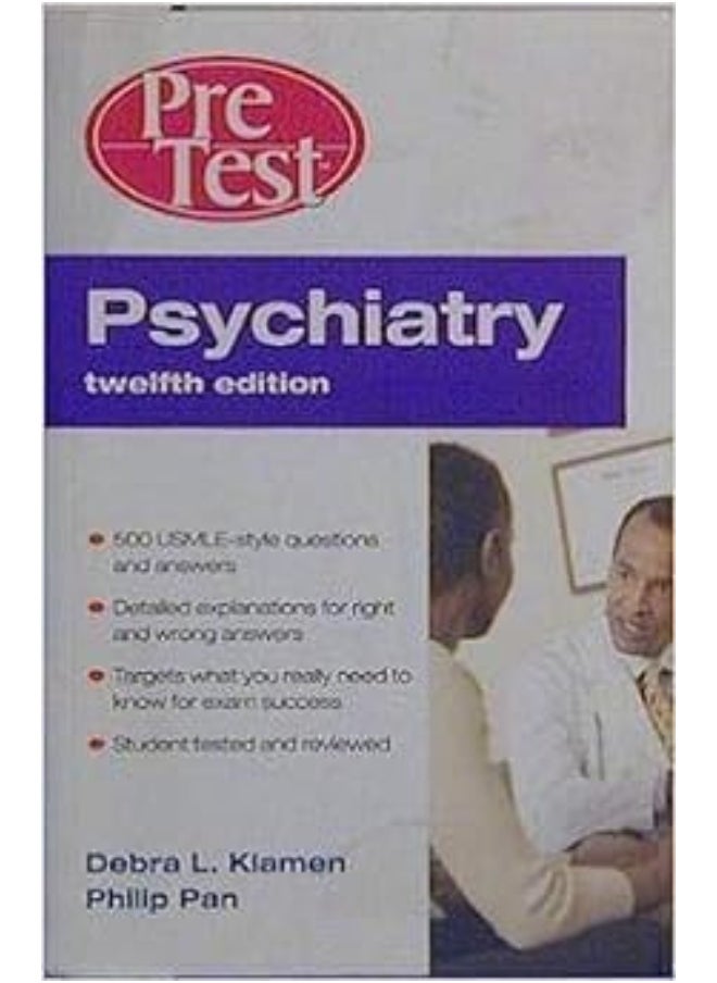 PSYCHIATRY PRE TEST 